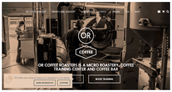 Desktop Screenshot of orcoffee.be